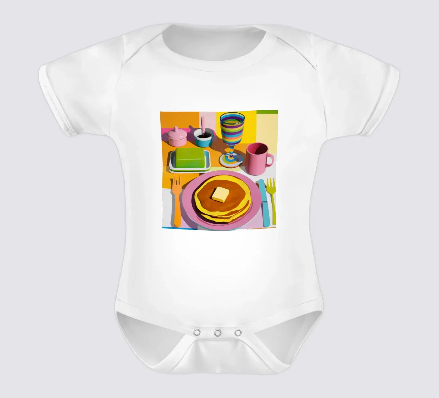Pile de crêpes parfaite body bébé de Trace Brush