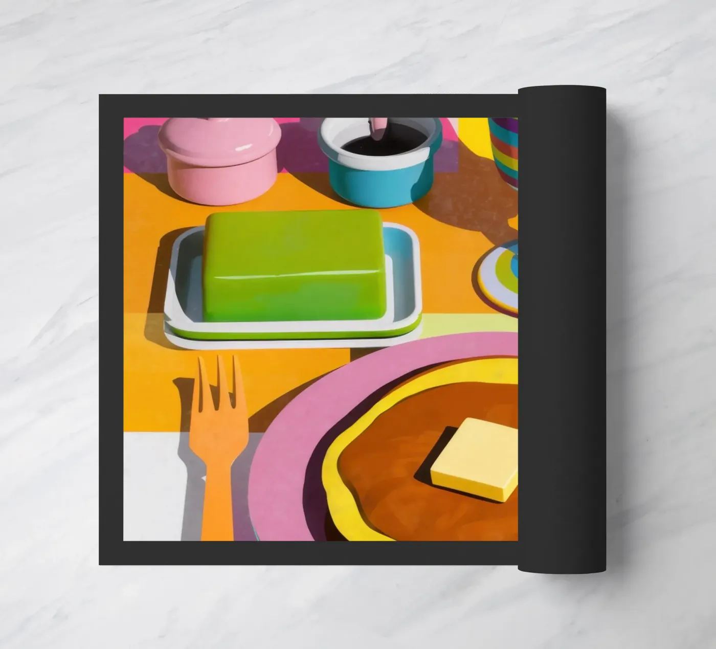 Perfect Pancake Stack paillasson de Trace Brush