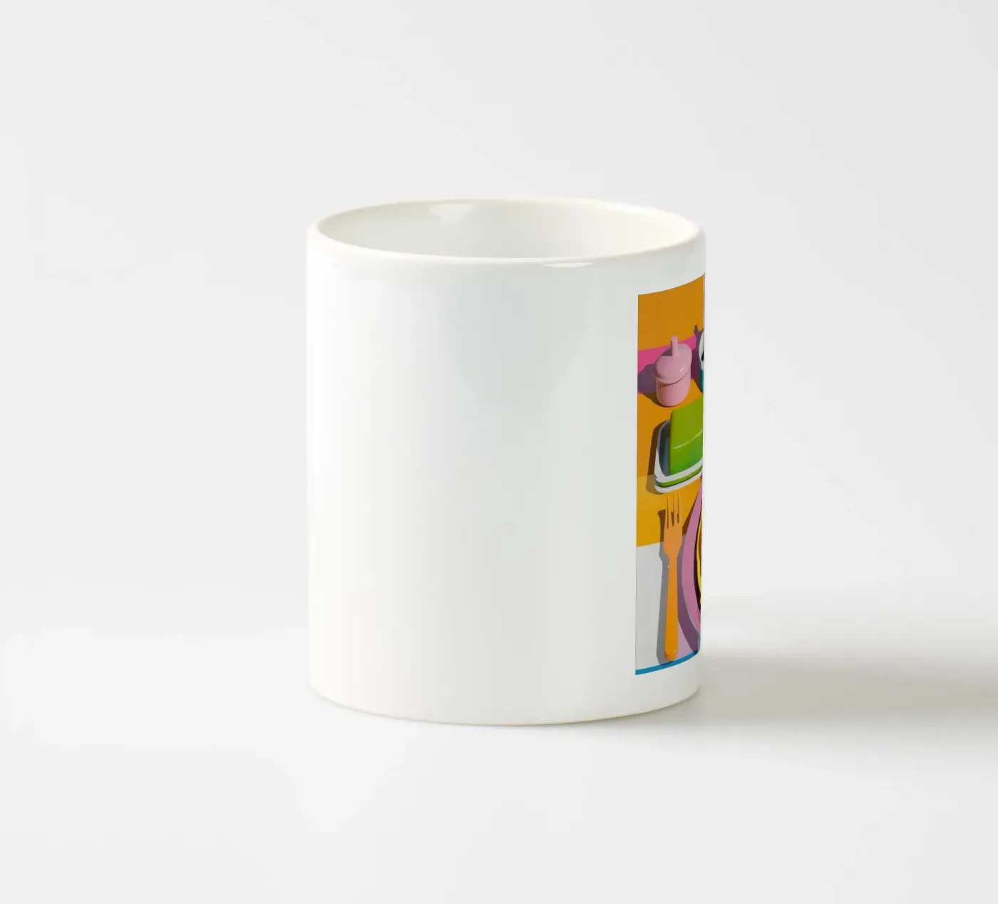 Impasto di pancake perfetto tazza in ceramica da Trace Brush