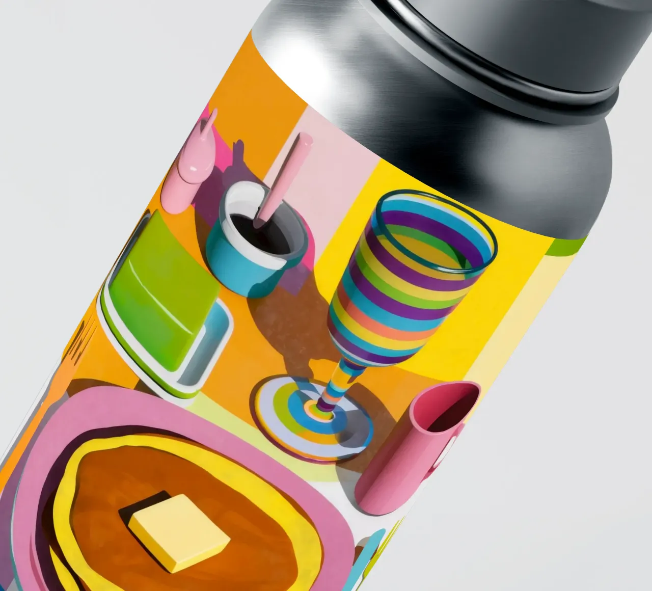 Perfect Pancake Stack sticker by Trace Brush