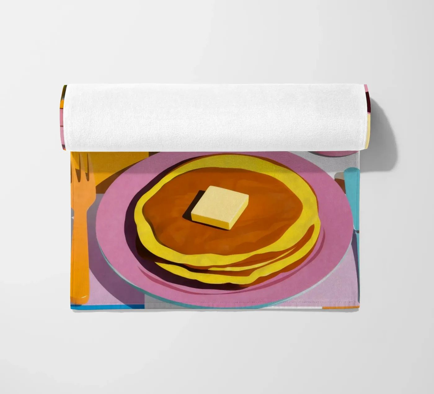 Perfect Pancake Stack strandhanddoek van Trace Brush