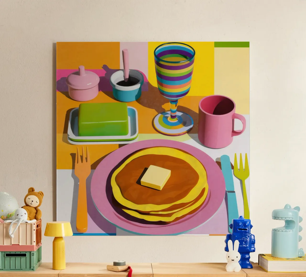 Impasto di pancake perfetto plexiglass da Trace Brush