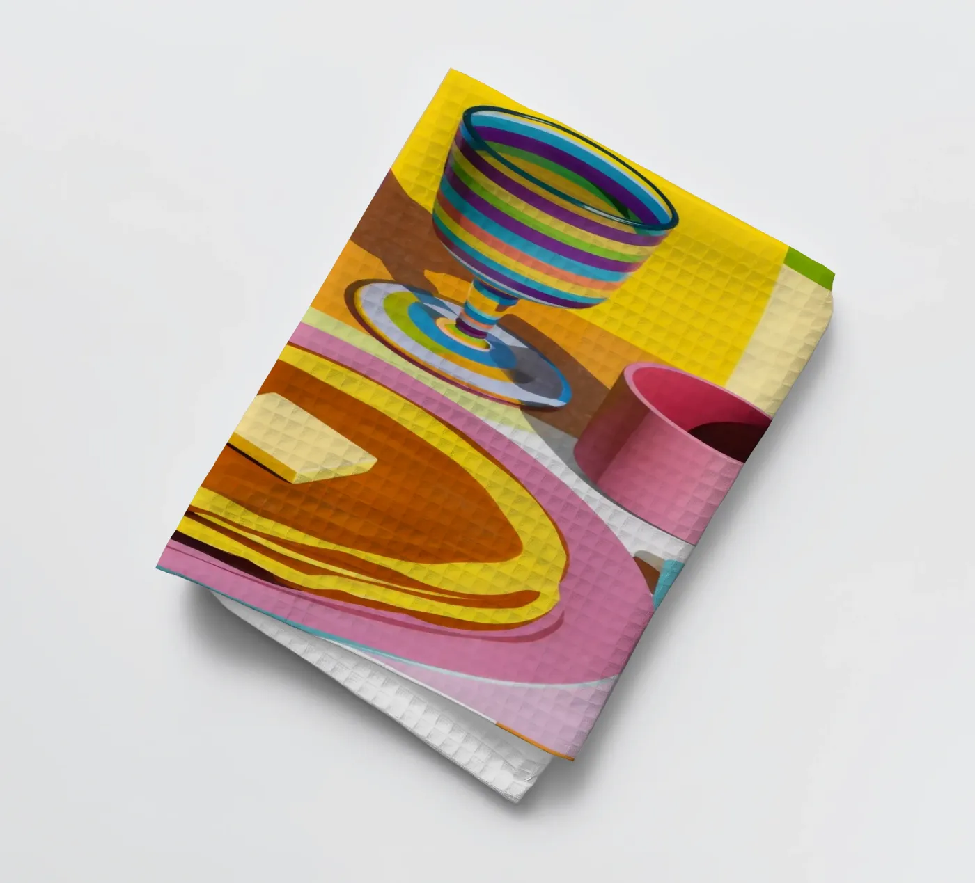 Perfect Pancake Stack tea towel by Trace Brush