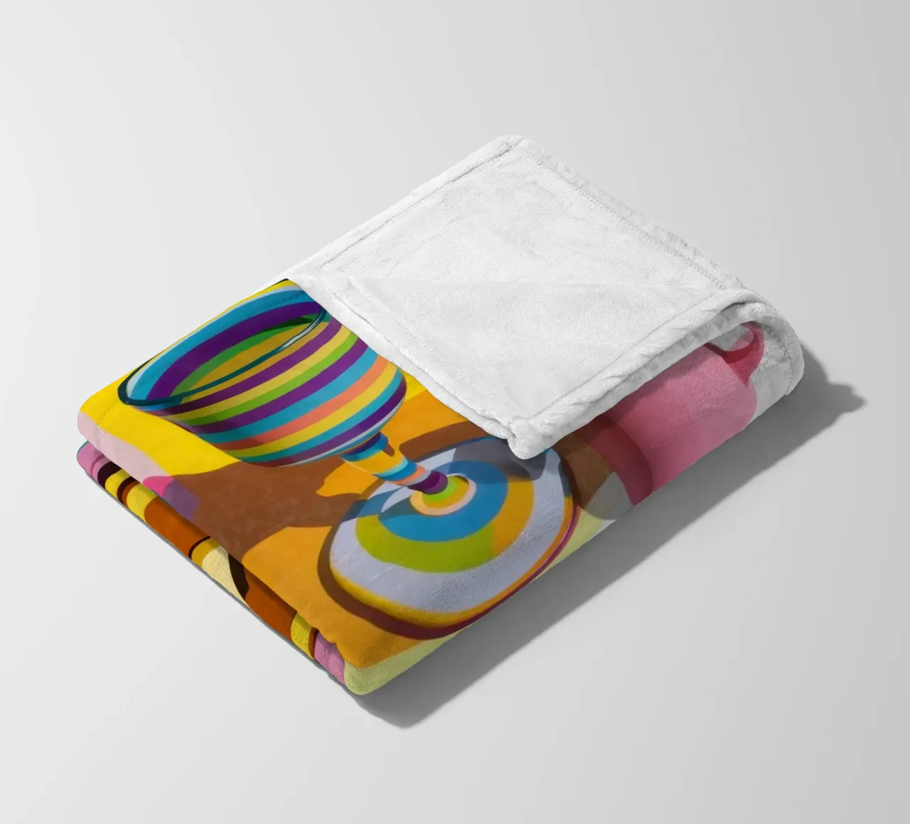 Perfect Pancake Stack Fleecedecke von Trace Brush