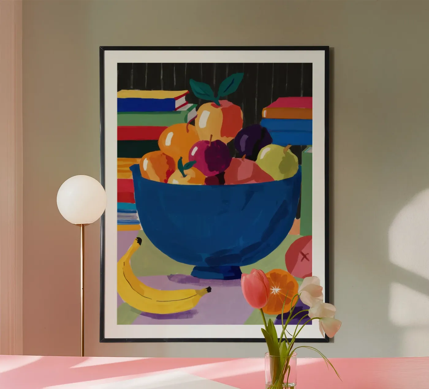 Prismatic Fruit Bowl poster by Selene Shade