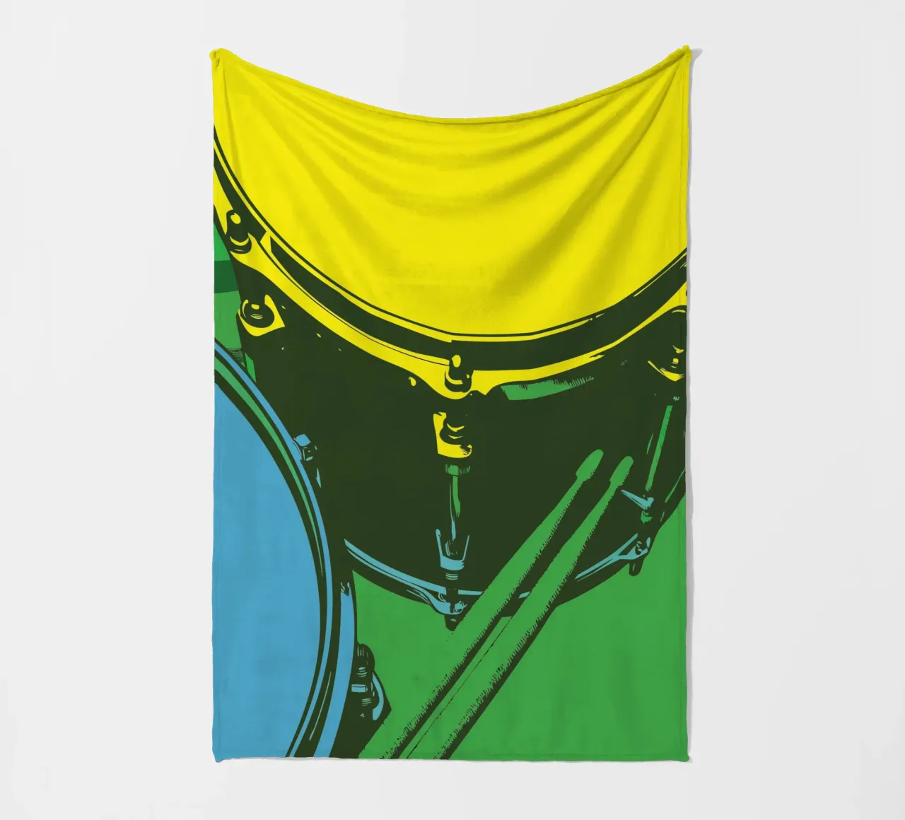 Drum fleecedeken van MUSIC EDITION