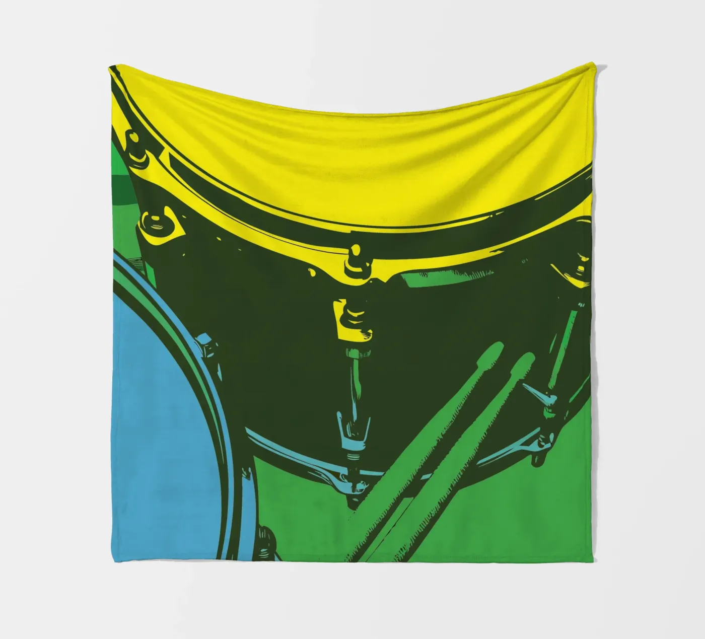 Drum instrument fleecedeken van MUSIC EDITION