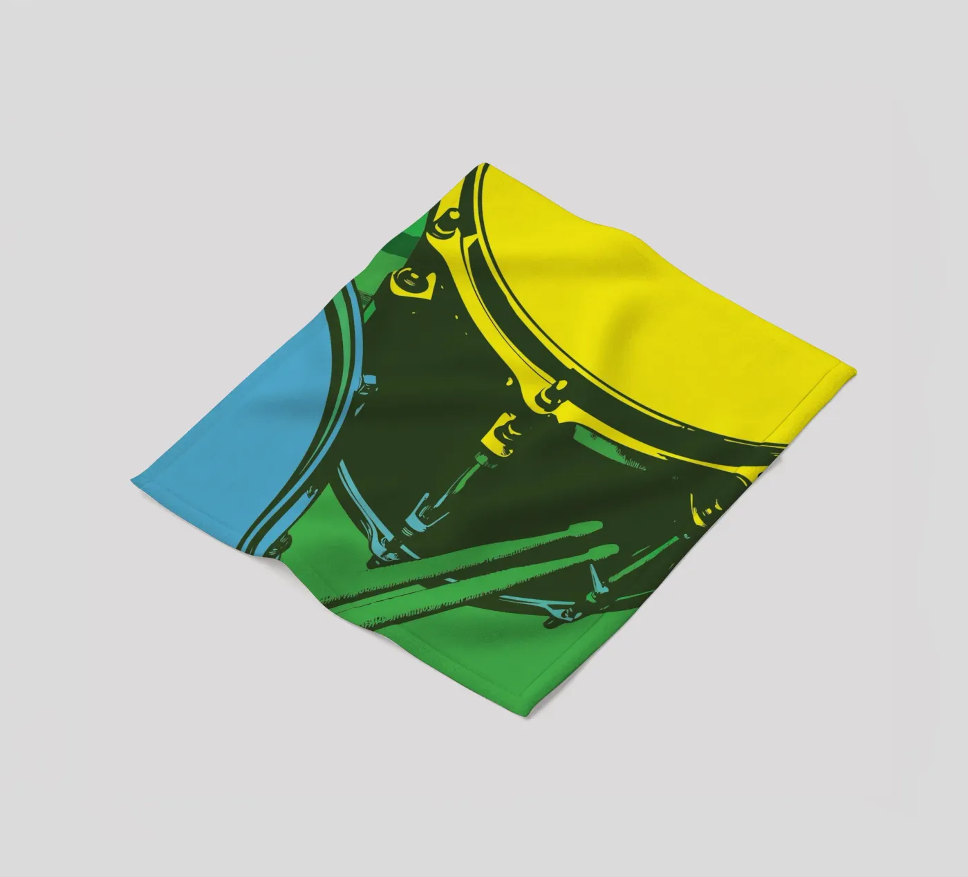 Drum instrument fleecedeken van MUSIC EDITION