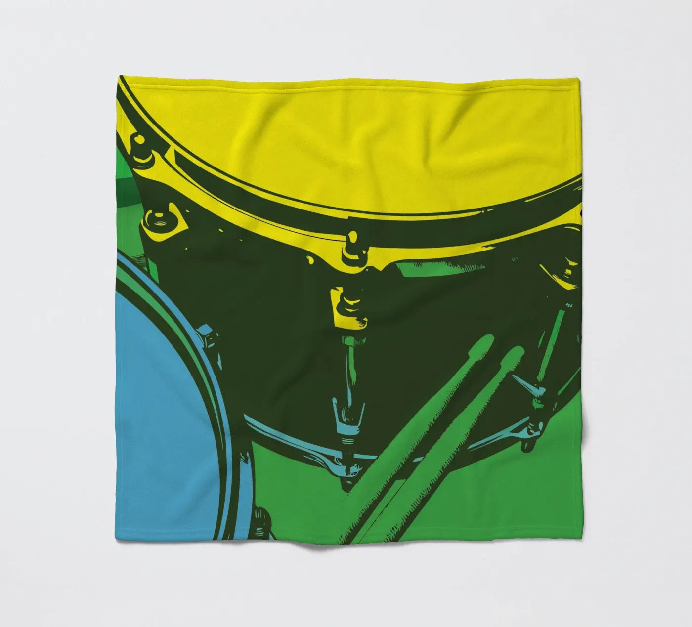 Drum instrument fleecedeken van MUSIC EDITION