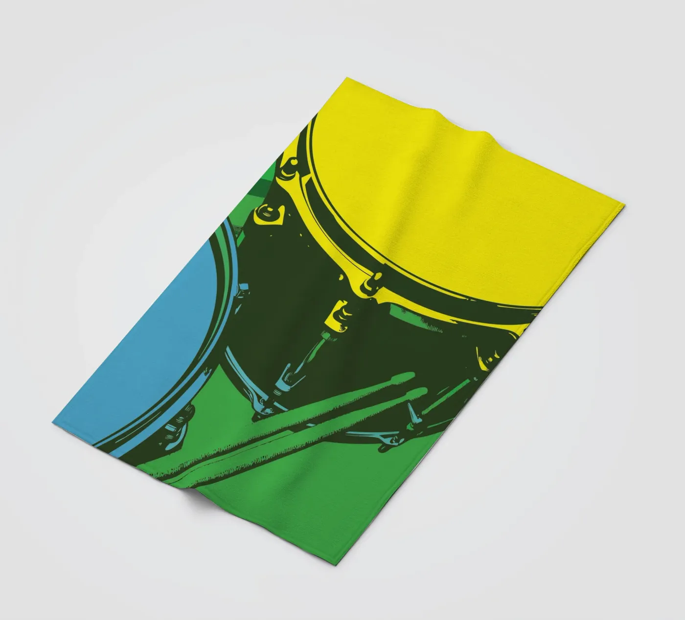 Drum instrument fleecedeken van MUSIC EDITION