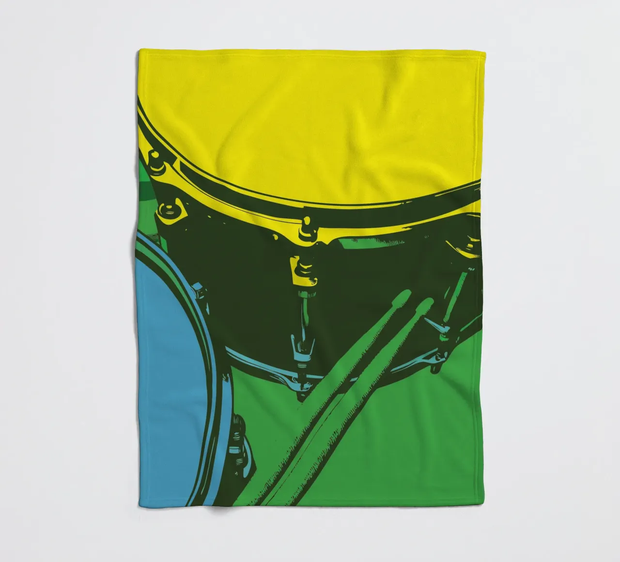 Drum fleecedeken van MUSIC EDITION