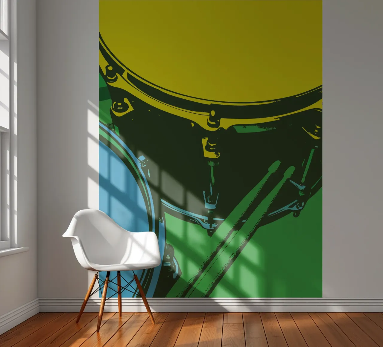 Drum fotobehang van MUSIC EDITION