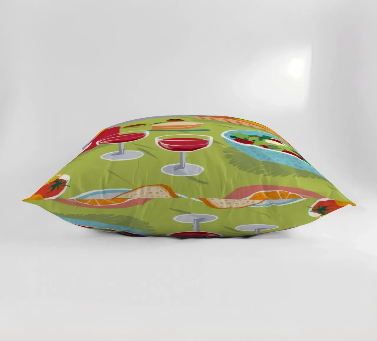Un gioioso picnic cuscino da Luna Aura