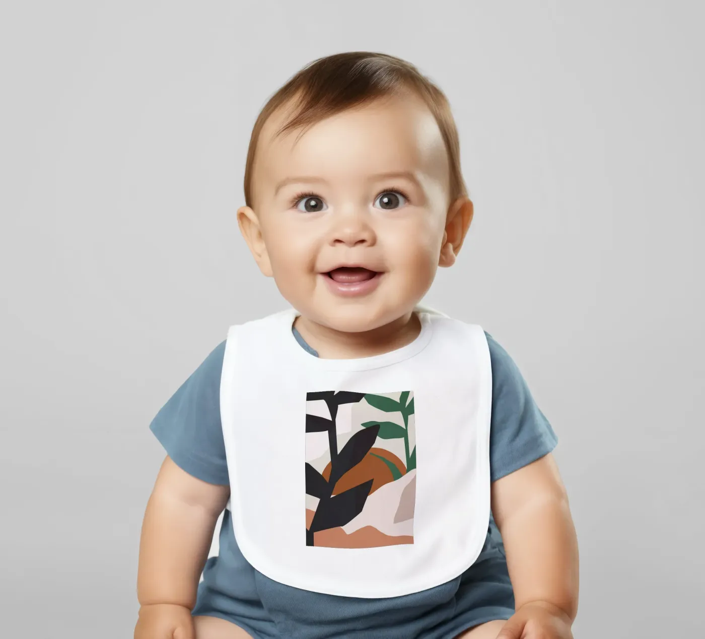 Abstrakte Kunst 36 Babylätzchen von ThingDesign