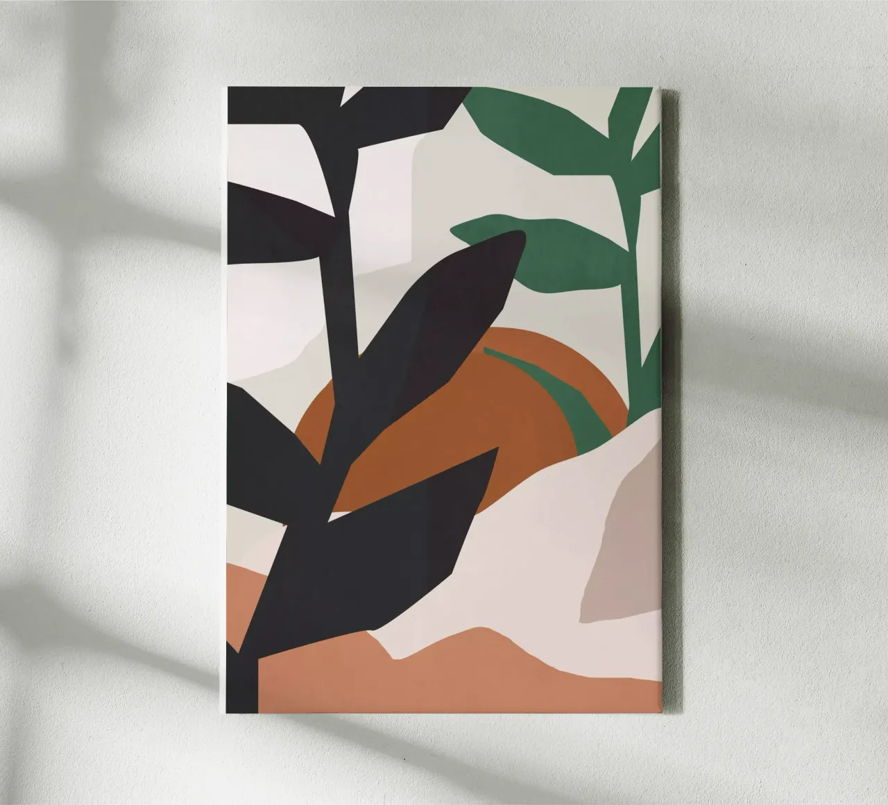Abstracte kunst 36 canvas met Baklijst van ThingDesign