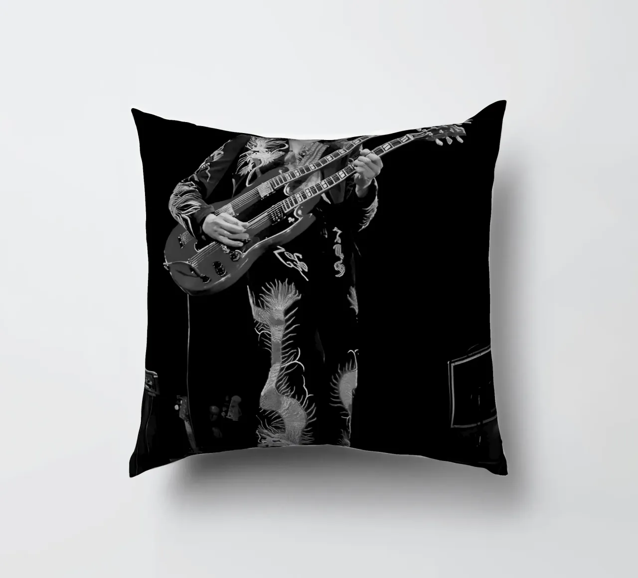 Jimmy Page Led Zeppelin cuscino da Musadad Shop