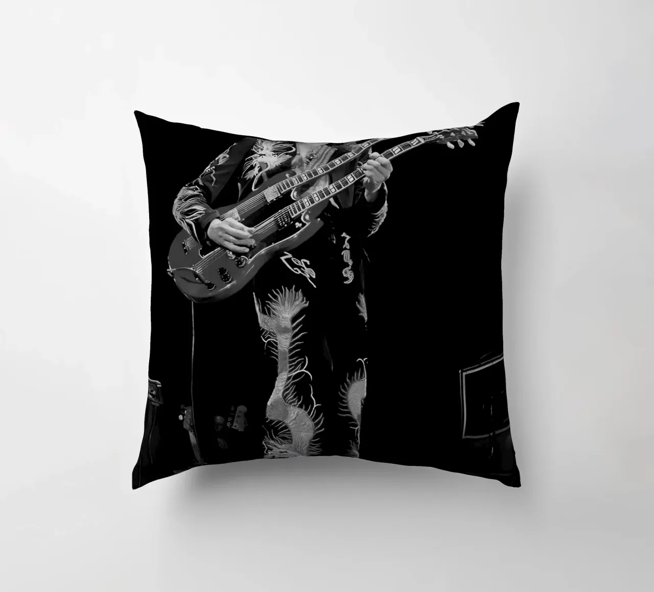 Jimmy Page Led Zeppelin cuscino da Musadad Shop