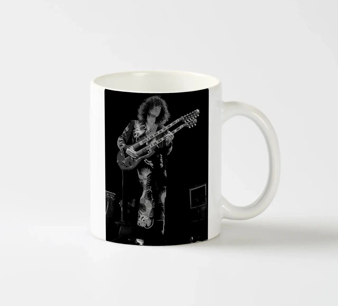 Jimmy Page Led Zeppelin tazza in ceramica da Musadad Shop