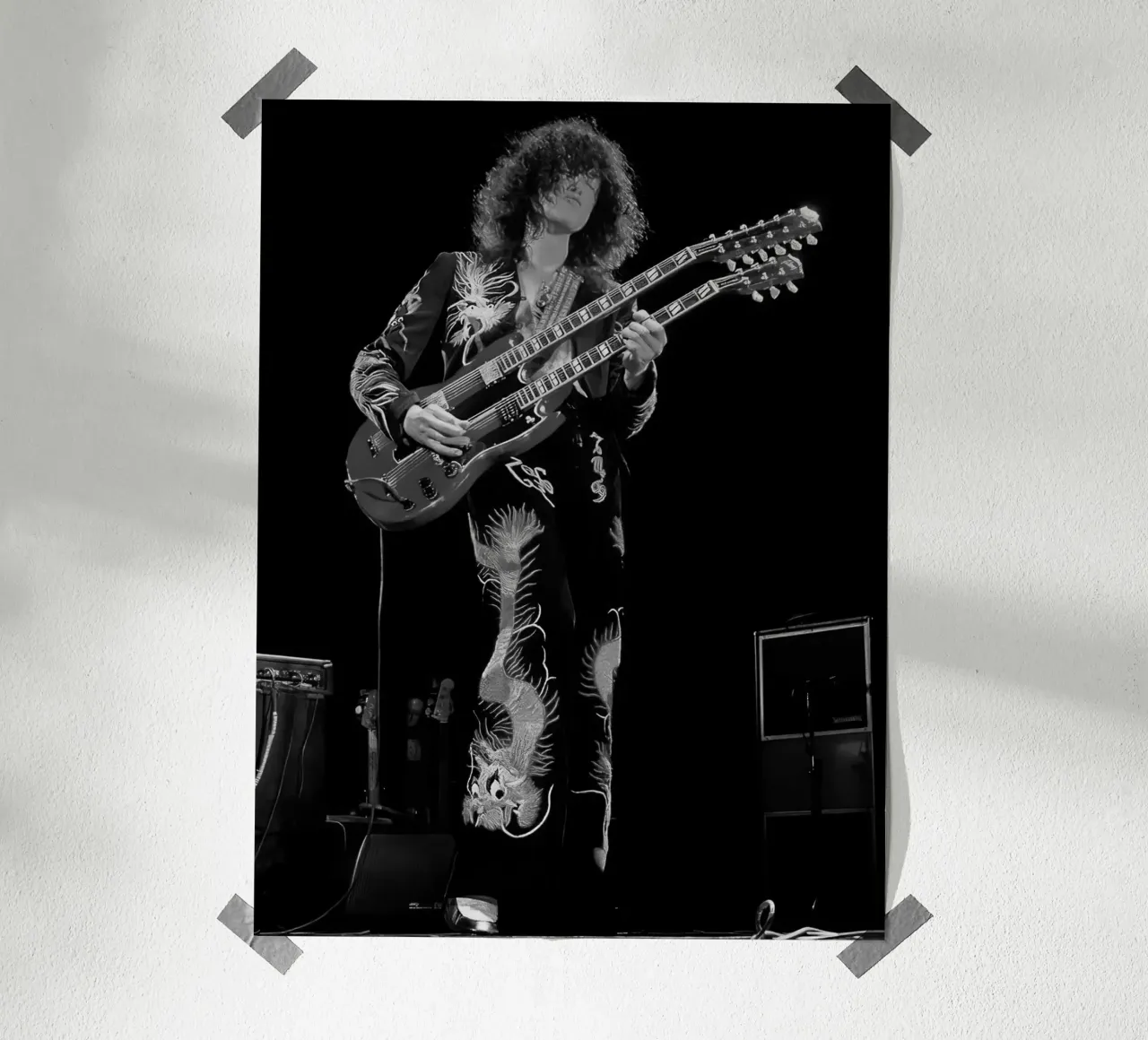Jimmy Page Led Zeppelin poster da Musadad Shop