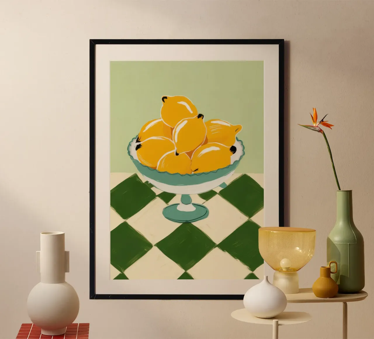 Manghi a dama poster da Gaia Viesta
