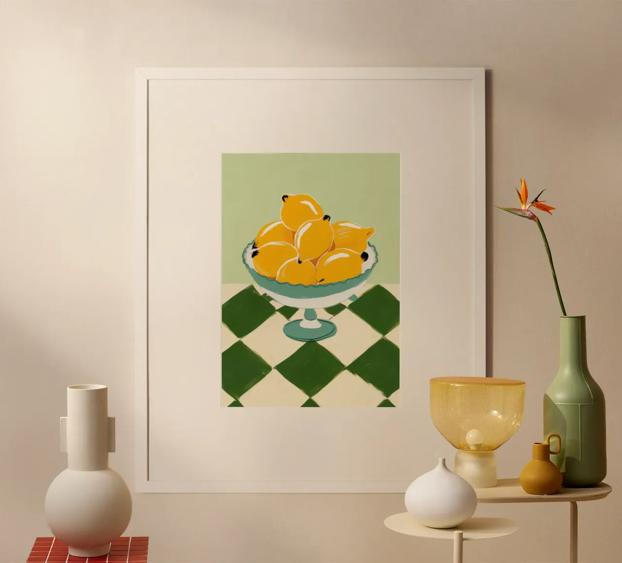 Manghi a dama poster da Gaia Viesta