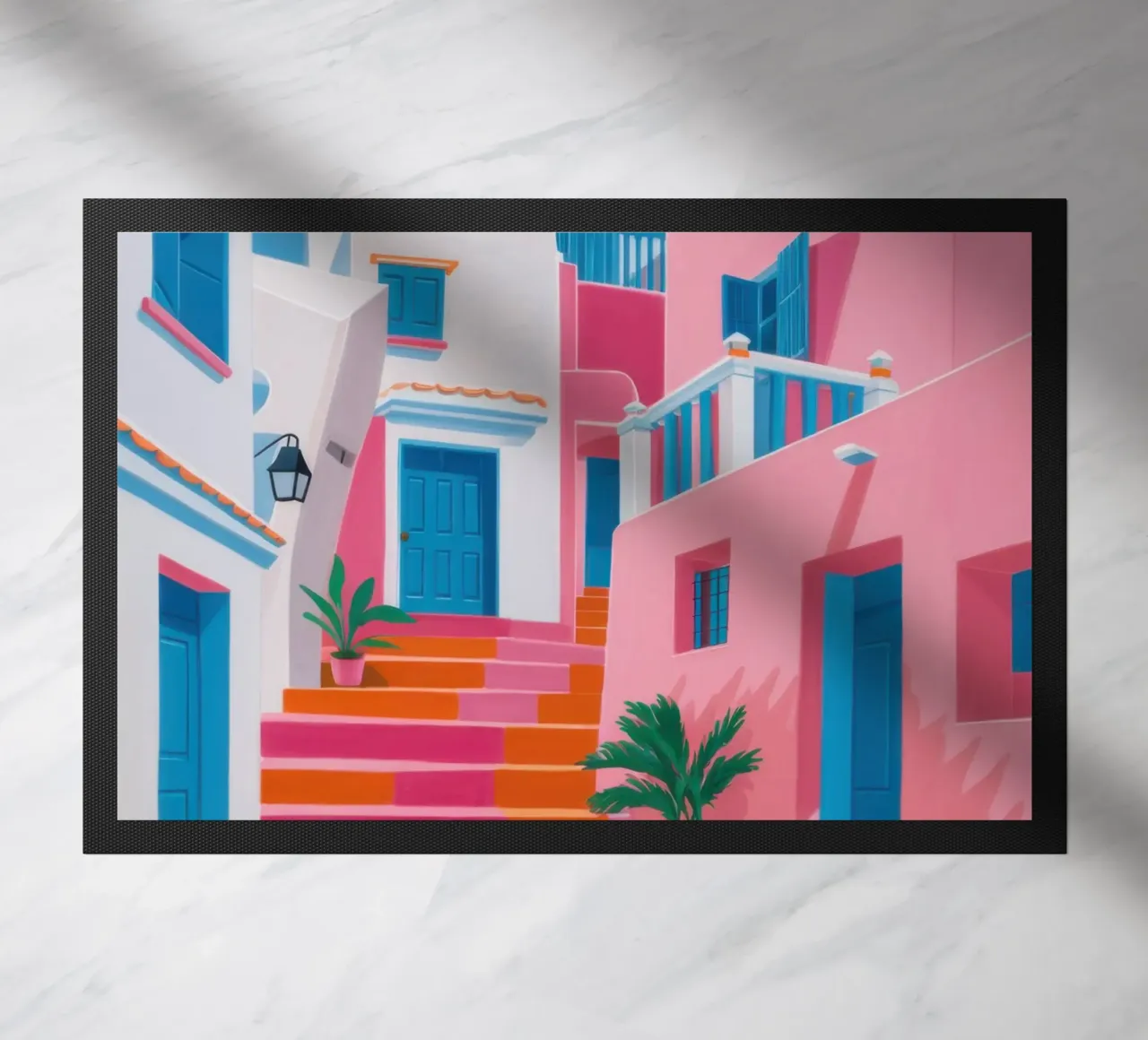 Santorini Color Steps zerbino da Trace Brush