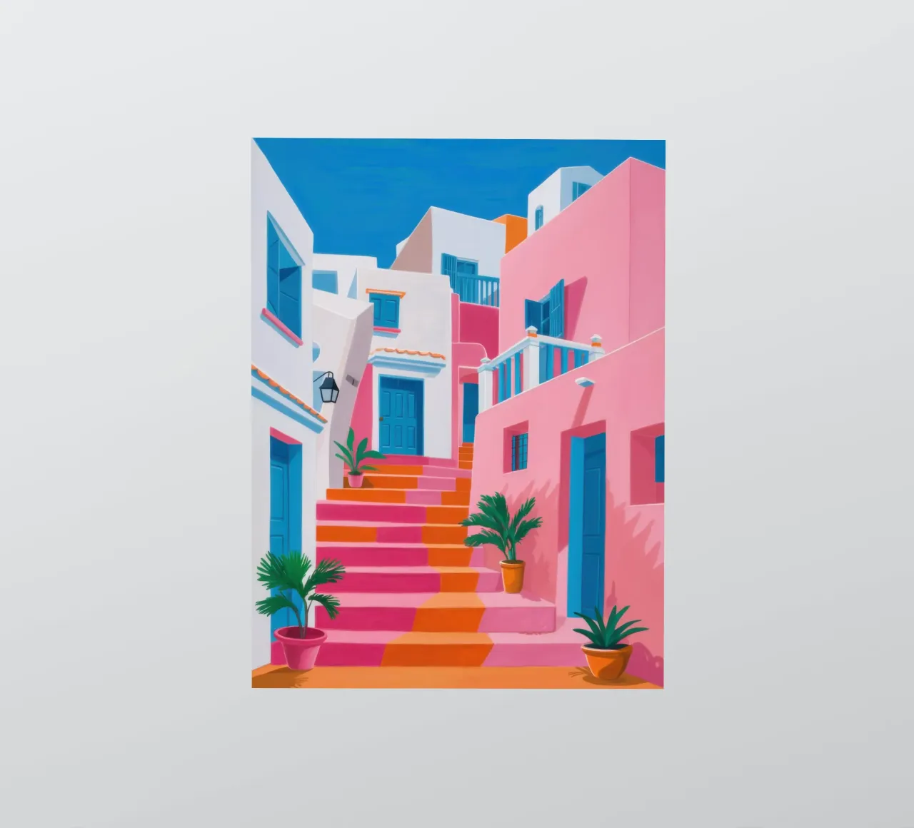 Santorini Color Steps adesivo da Trace Brush