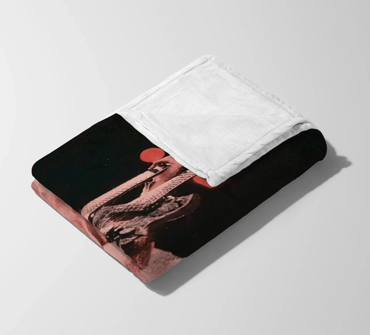 Jimmy Page Led Zeppelin coperta in pile da Musadad Shop