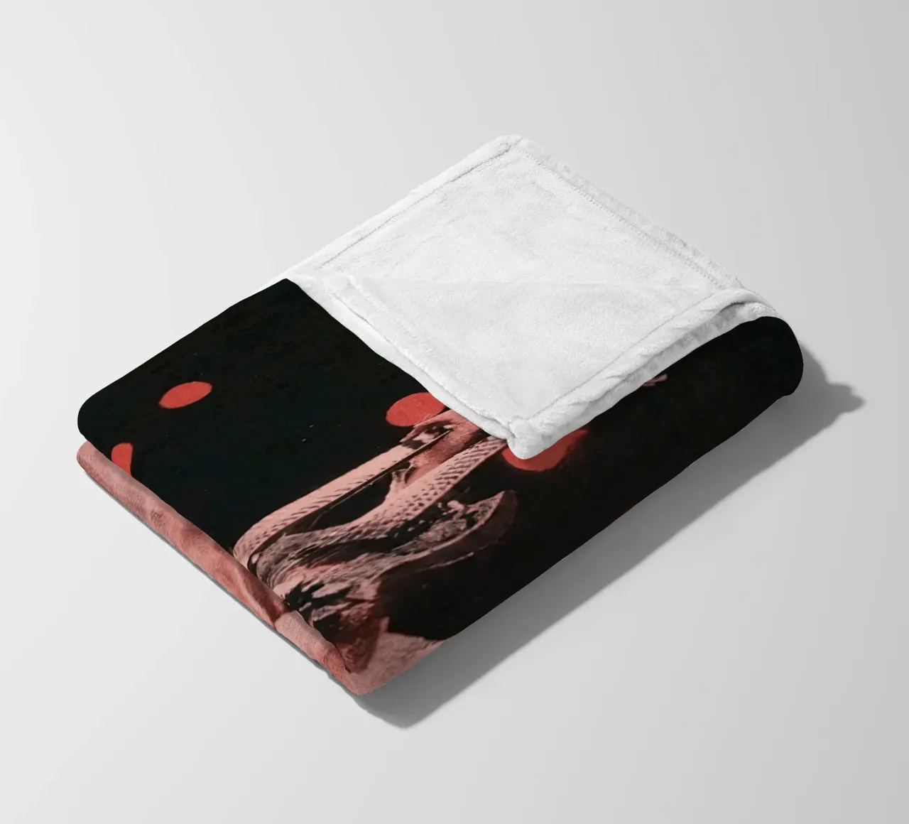 Jimmy Page Led Zeppelin coperta in pile da Musadad Shop