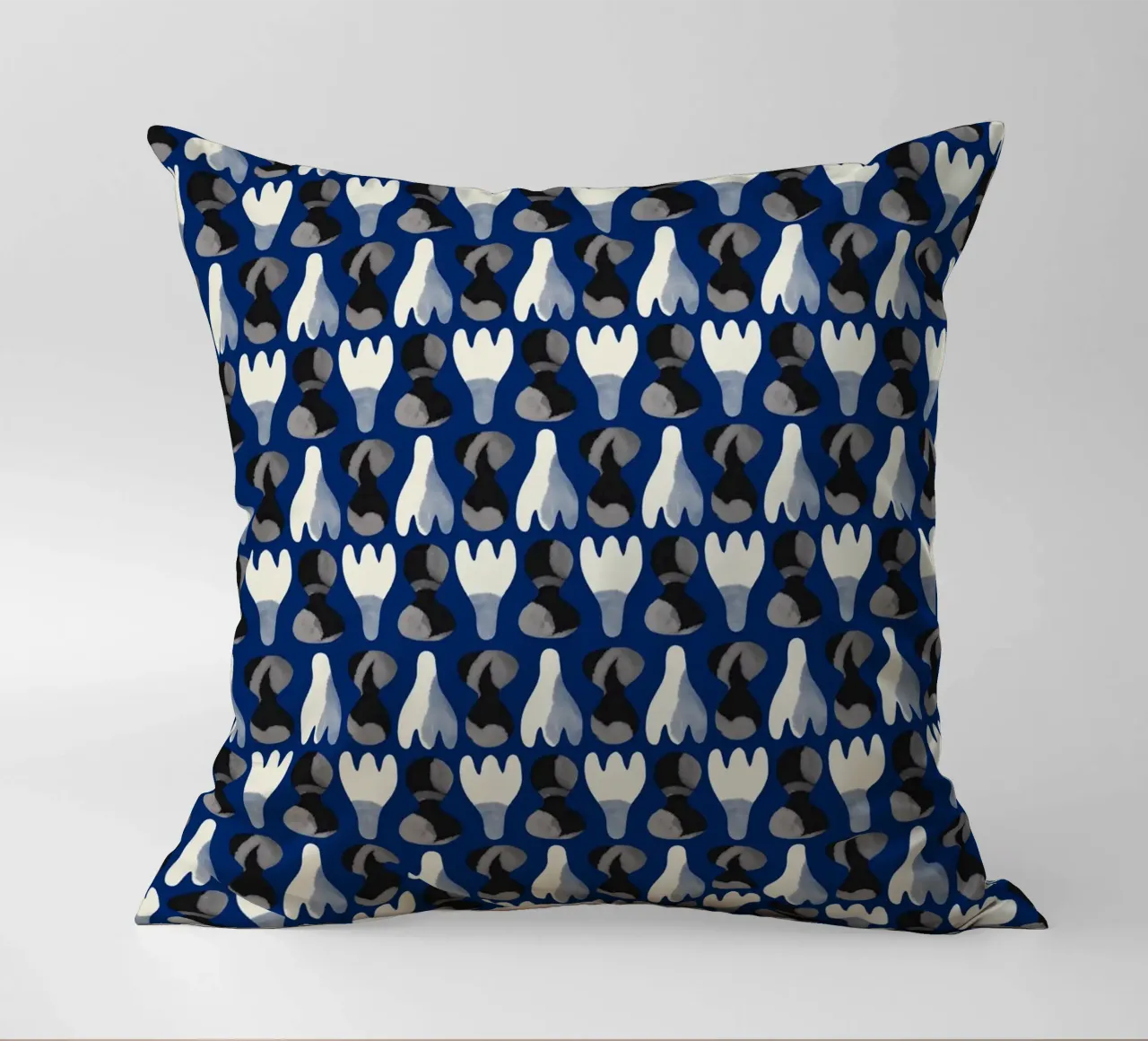 Repetitive pattern 15 decorative cushion by Little Dean