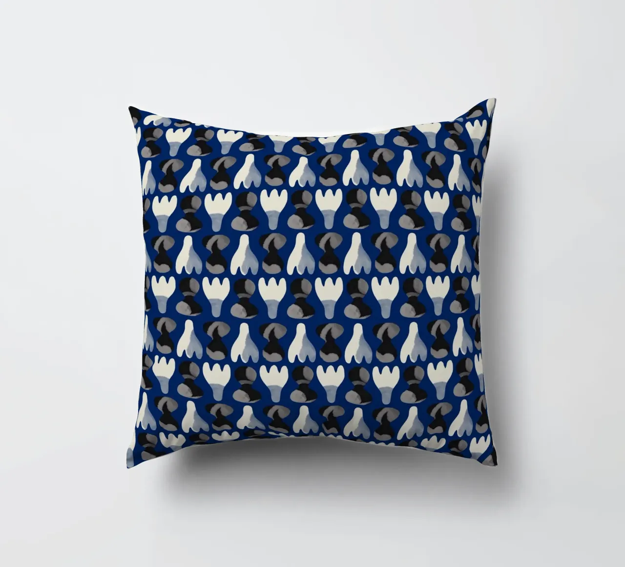 Repetitive pattern 15 decorative cushion by Little Dean