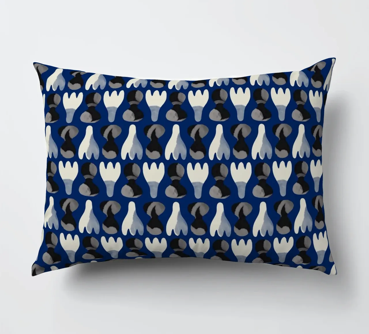 Repetitive pattern 15 decorative cushion by Little Dean