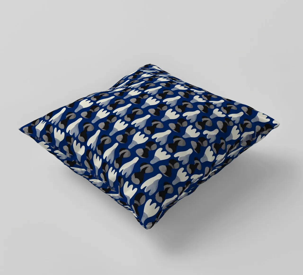 Repetitive pattern 15 decorative cushion by Little Dean