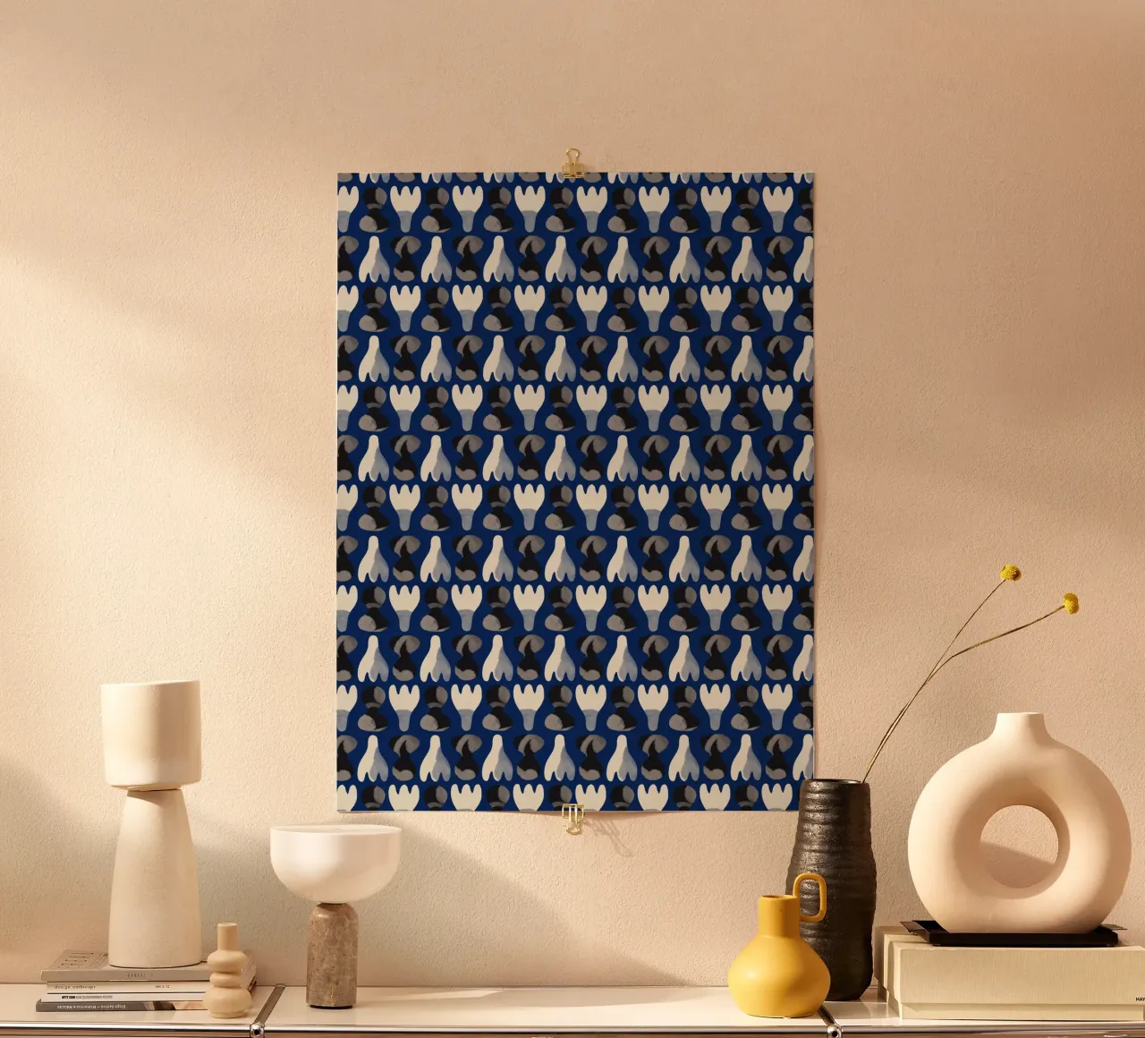 Repetitive pattern 15 hahnemühle by Little Dean