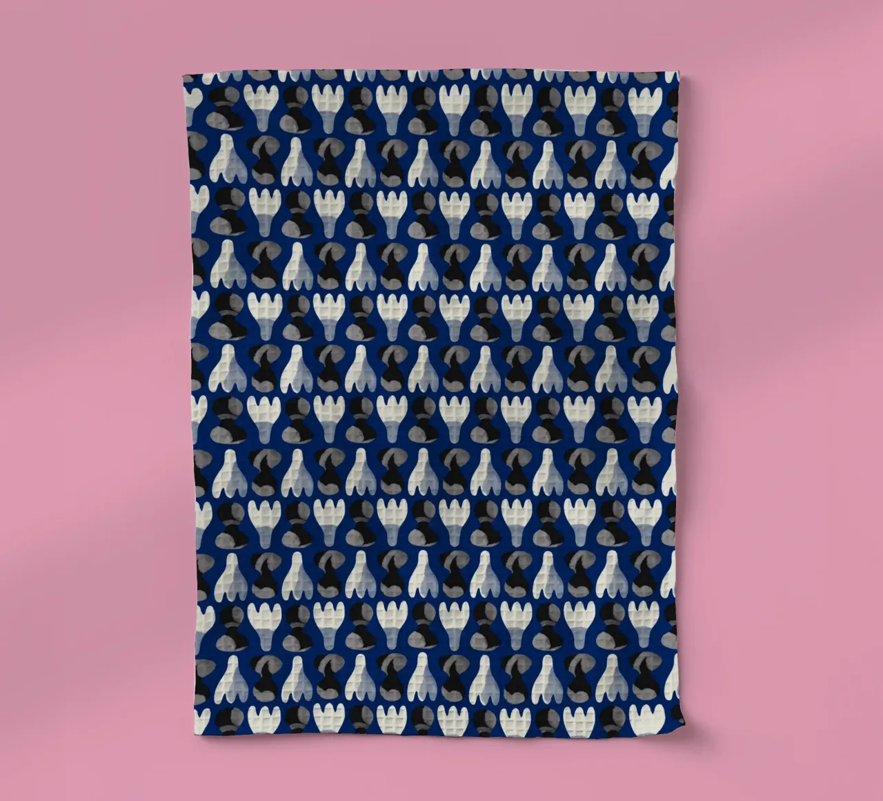 Repetitive pattern 15 tea towel by Little Dean