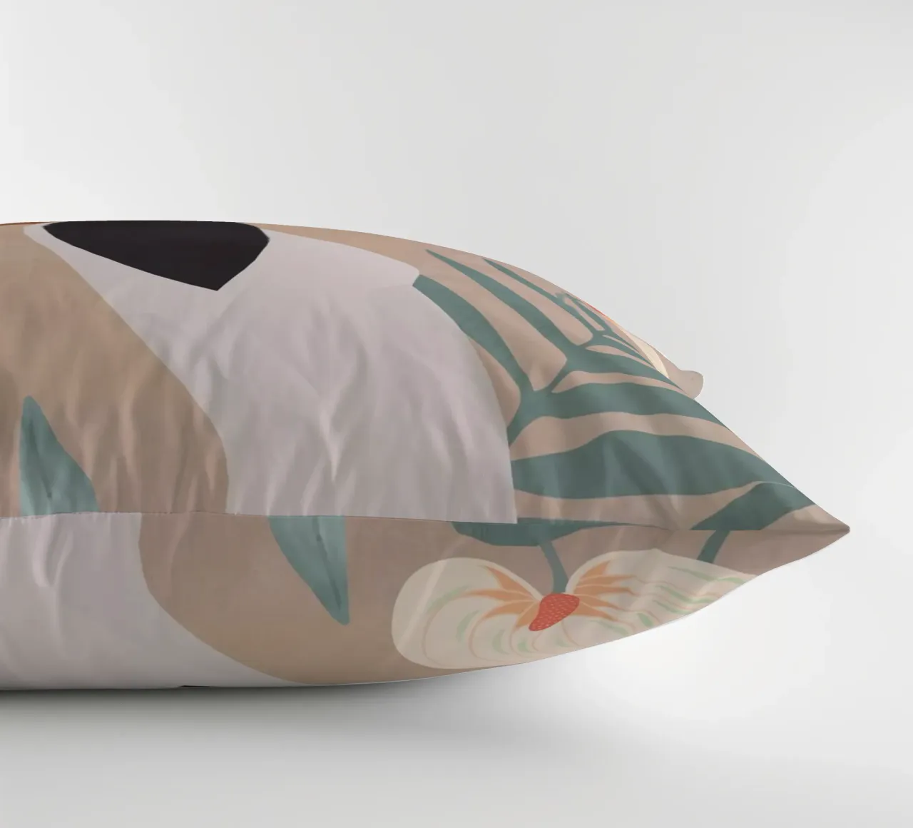 Ragazza tropicale 4 cuscino da ThingDesign