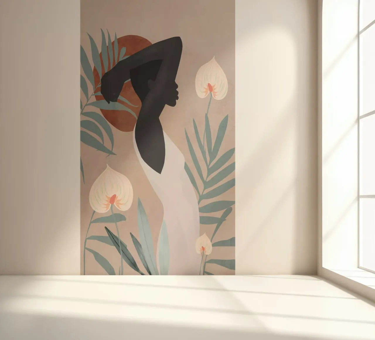 Tropical Girl 4 photo wallpaper by ThingDesign