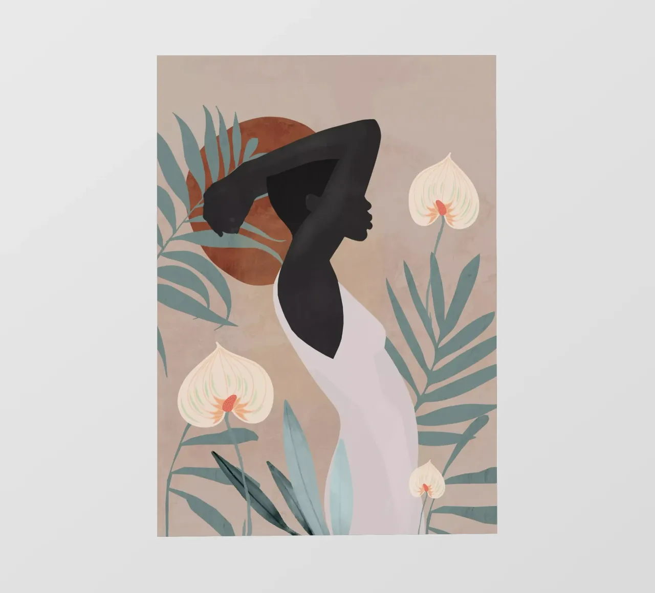 Tropical Girl 4 photo wallpaper by ThingDesign