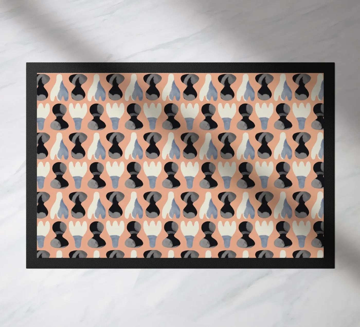 Repetitive pattern 16 Fußmatte von Little Dean