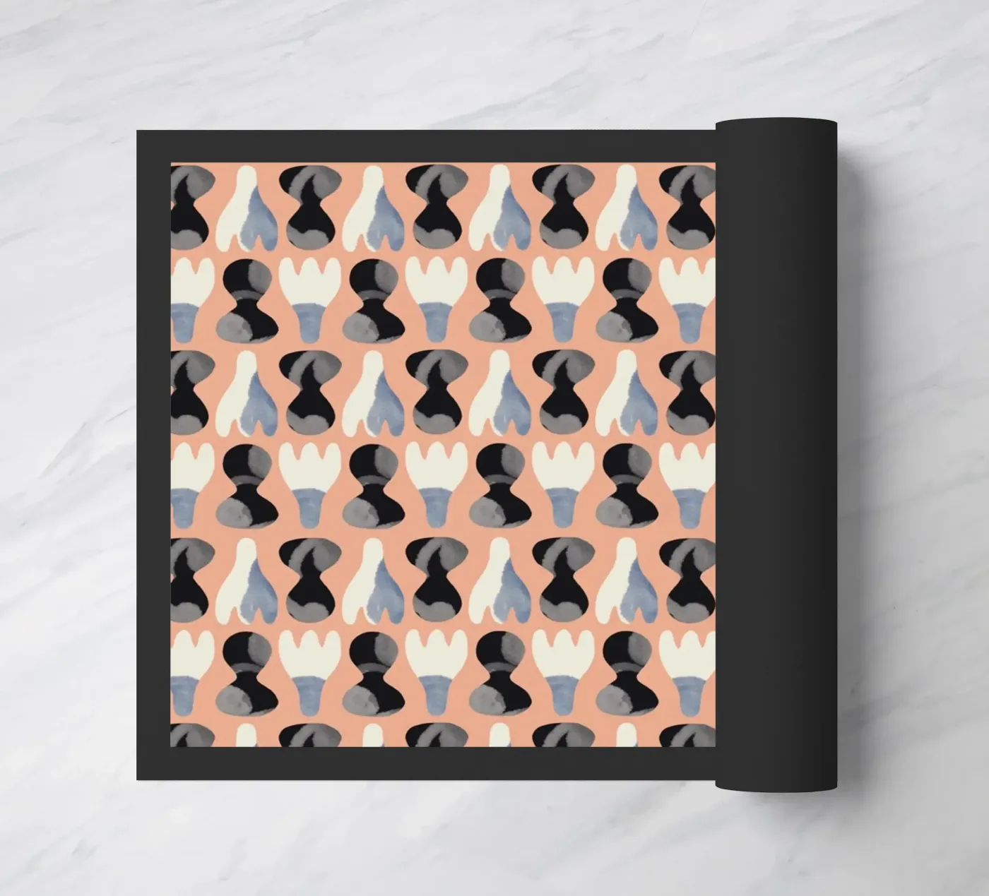 Repetitive pattern 16 Fußmatte von Little Dean