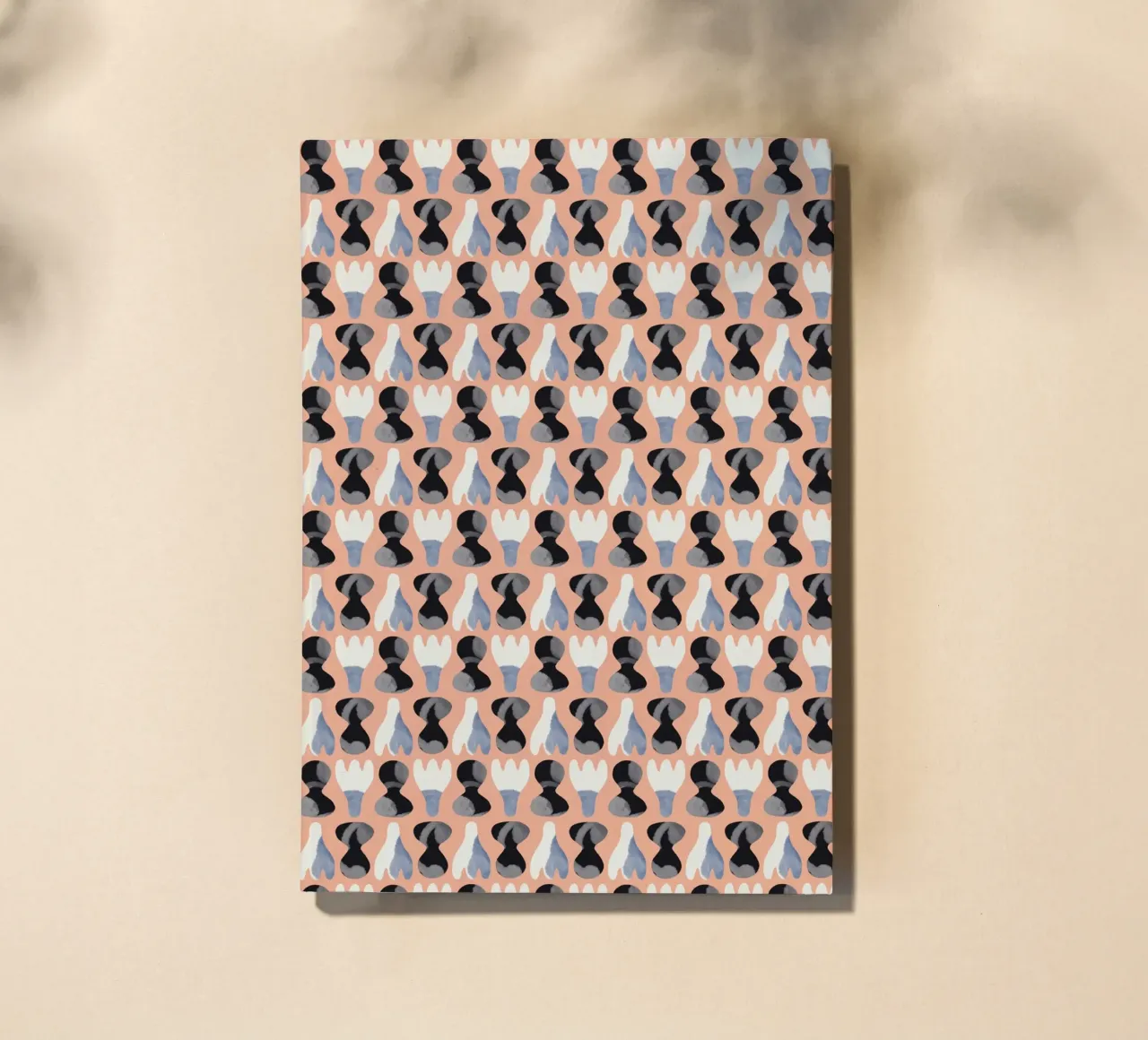 Repetitive pattern 16 notebook by Little Dean