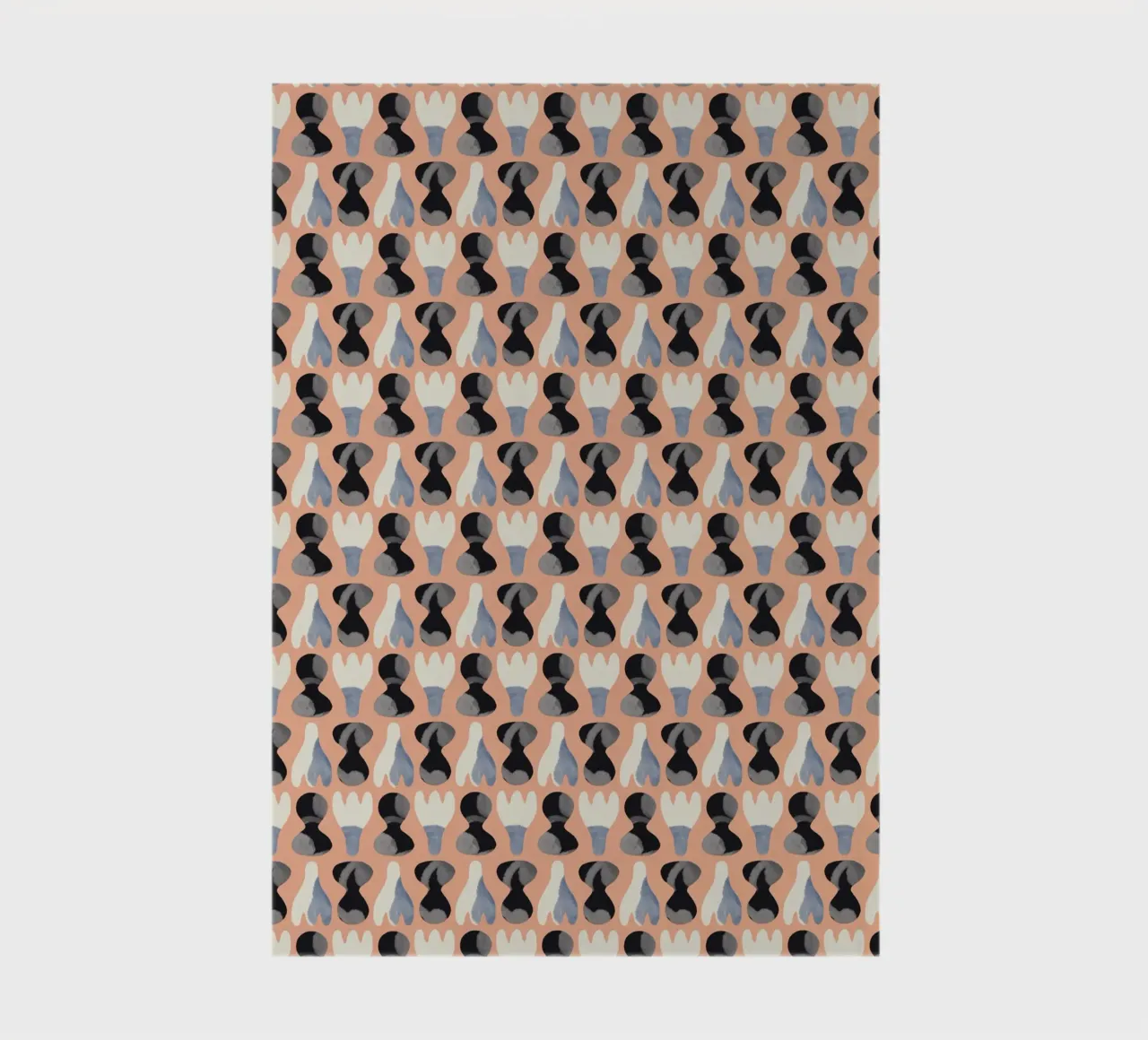 Repetitive pattern 16 notebook by Little Dean