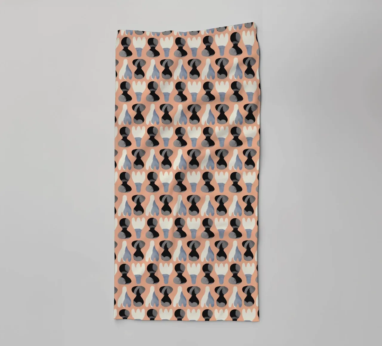 Repetitive pattern 16 towel by Little Dean