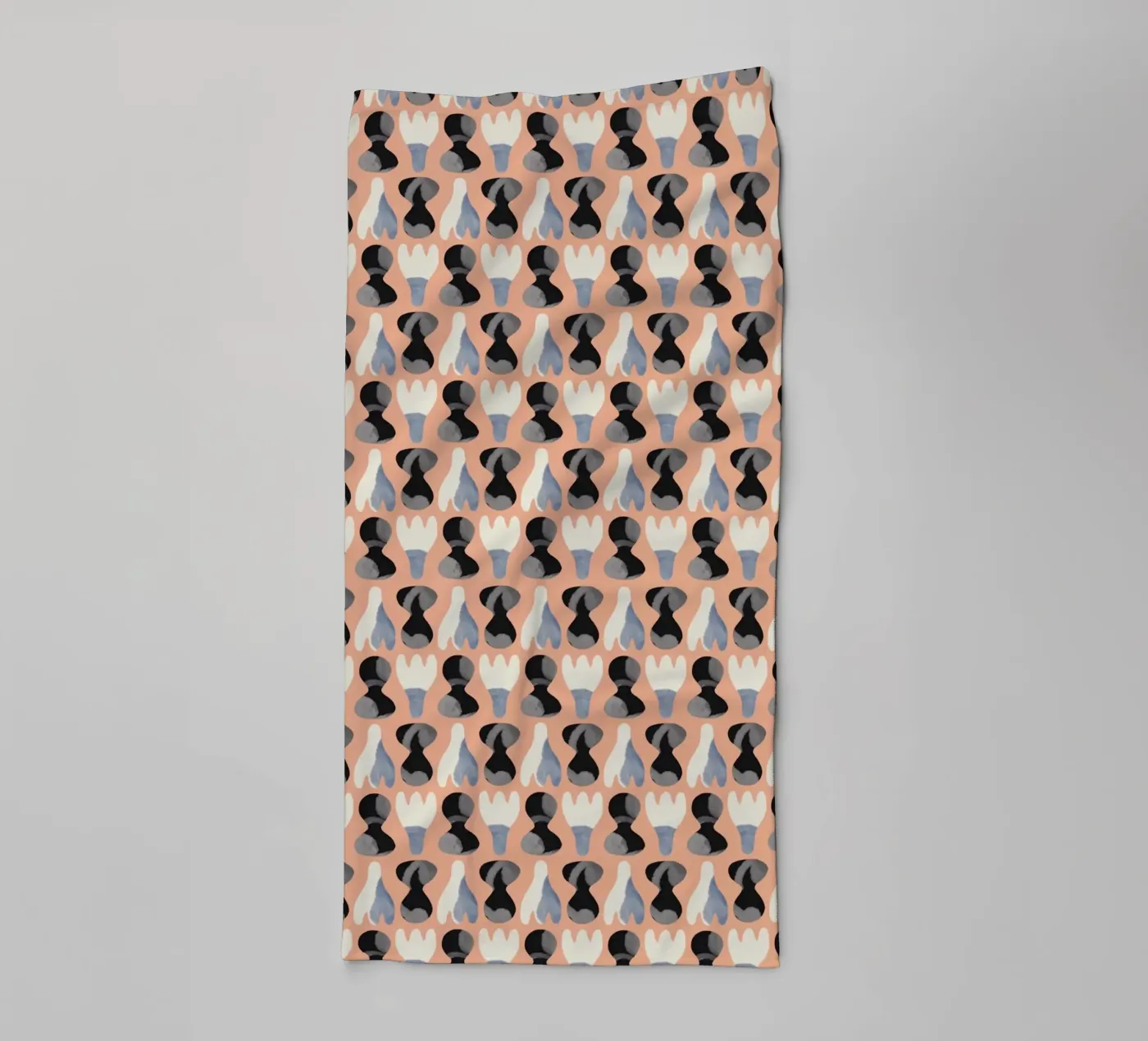 Repetitive pattern 16 towel by Little Dean