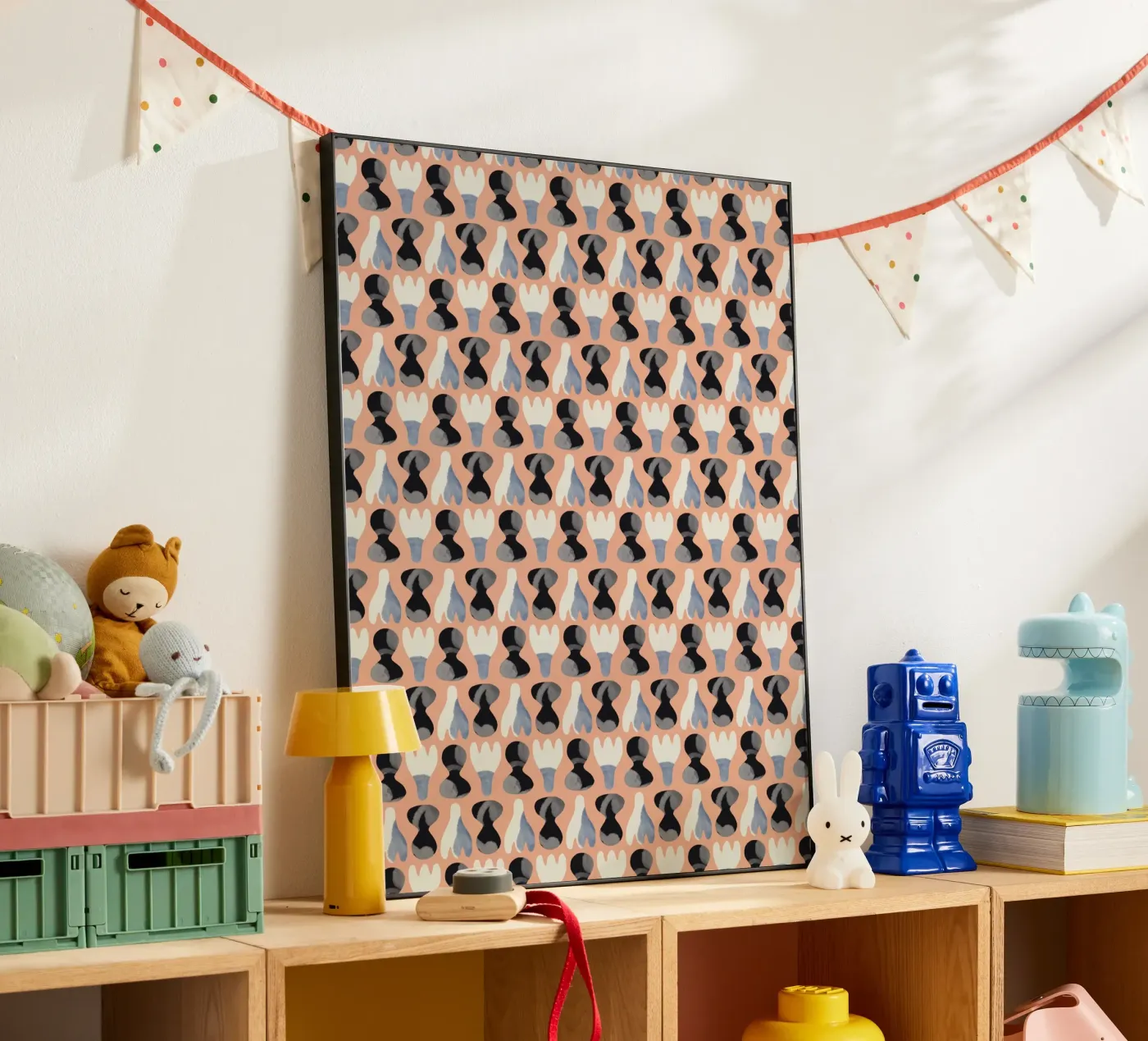 Repetitive pattern 16 forex plate by Little Dean