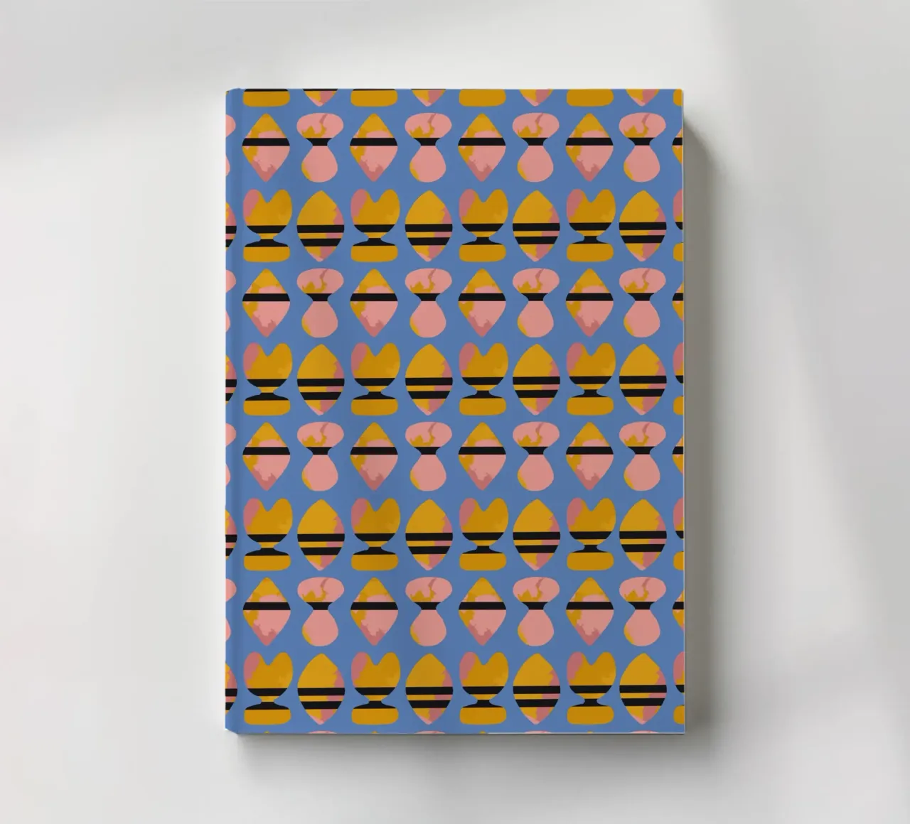 Repetitive pattern 17 notebook by Little Dean