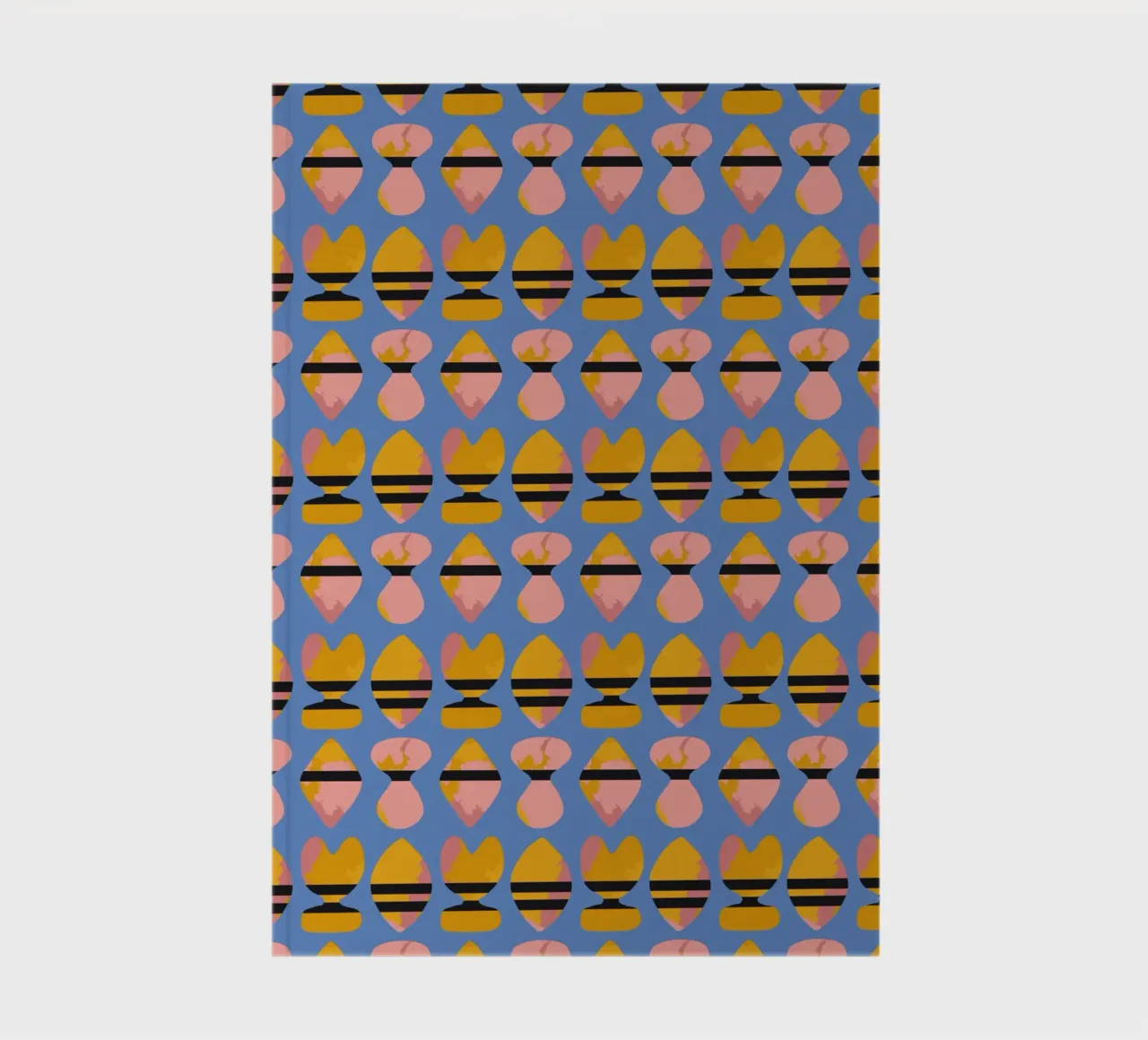 Repetitive pattern 17 notebook by Little Dean