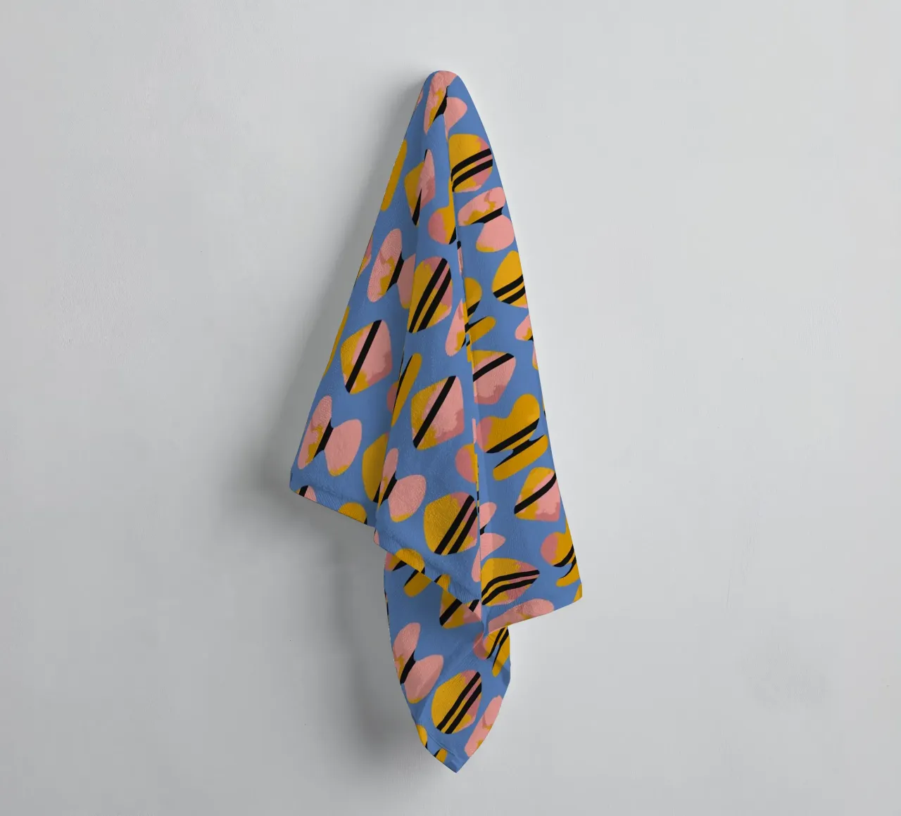Repetitive pattern 17 towel by Little Dean