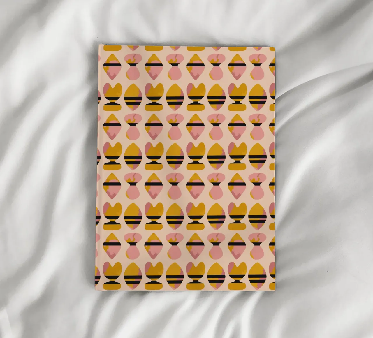 Repetitive pattern 18 notebook by Little Dean
