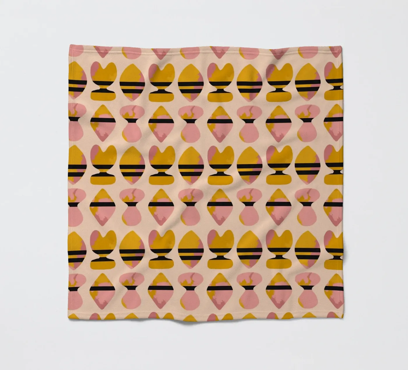 Repetitive pattern 18 fleecedeken van Little Dean